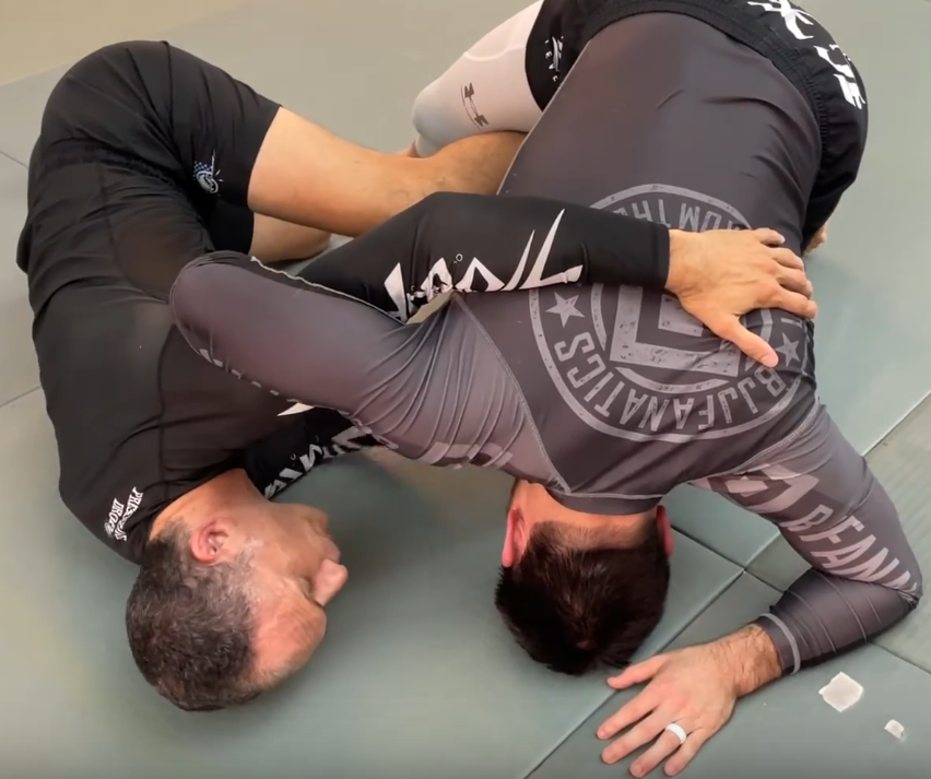 Butterfly half guard